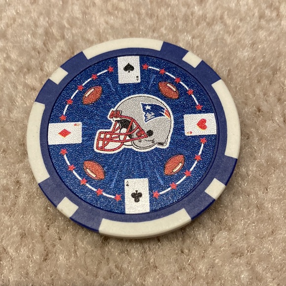 New England Patriots poker chips - Picture 4 of 14